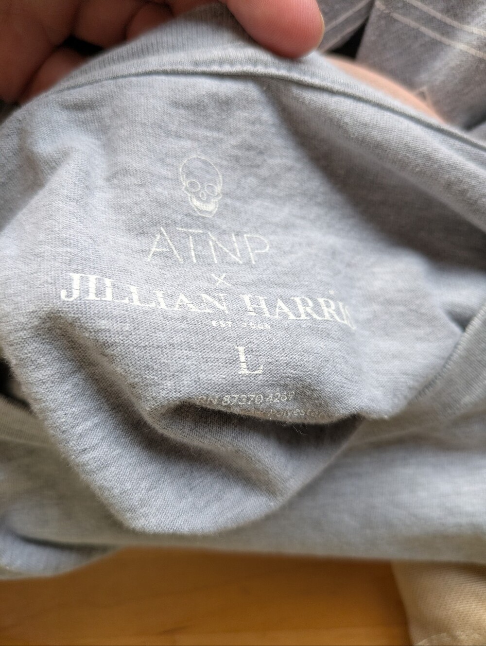 Jillian Harris Collab Boyfriend Long Sleeve Crewneck "Be Good" Graphic X ATNP - Picture 5 of 6
